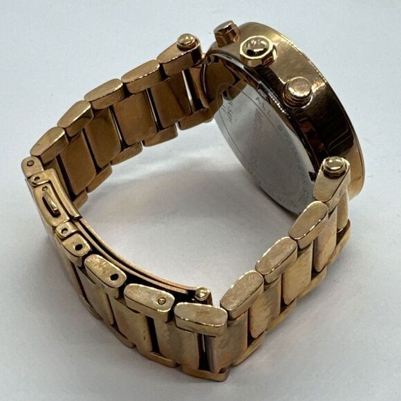 Michael Kors Parker MK5491 Women's Gold Stainless Steel Analog Dial Watch JNA588 - Picture 10 of 11